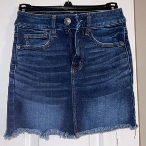 American Eagle next level stretch Jean skirt